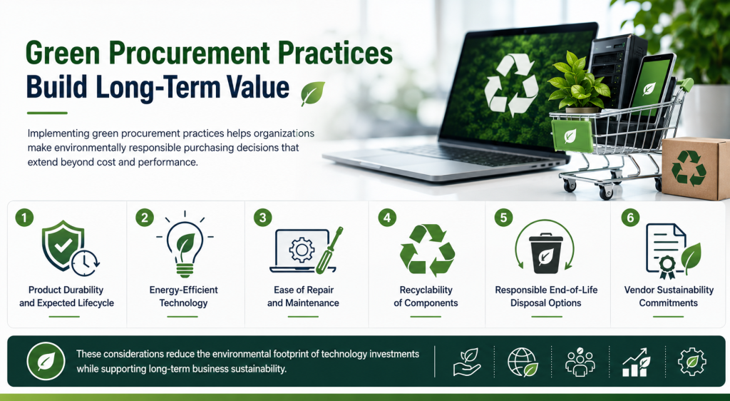 Sustainable IT Procurement for e-waste