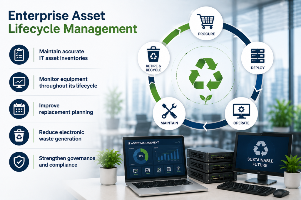 Responsible IT Asset Retirement through e-waste recycling
