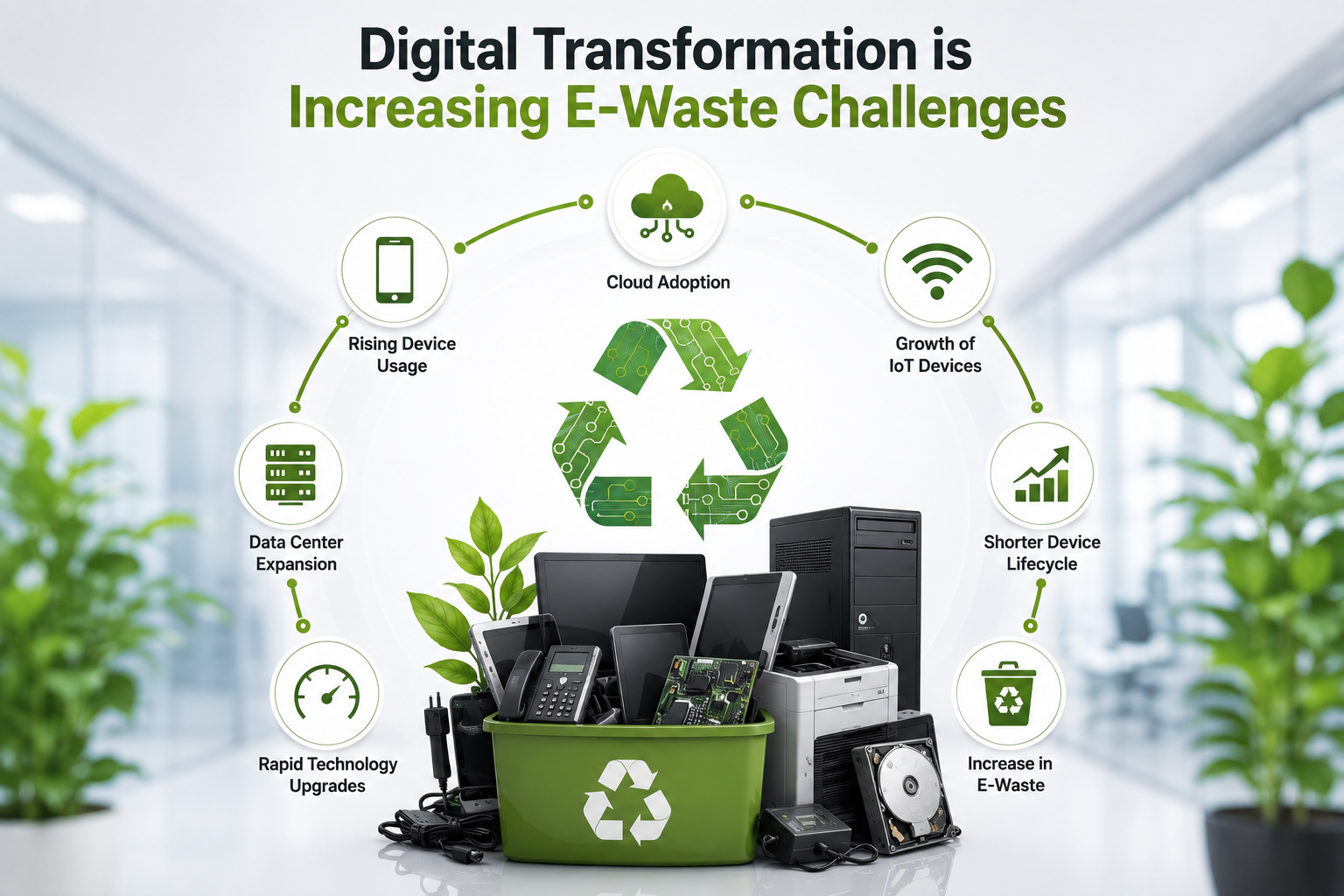 Digital Transformation and E-Waste management