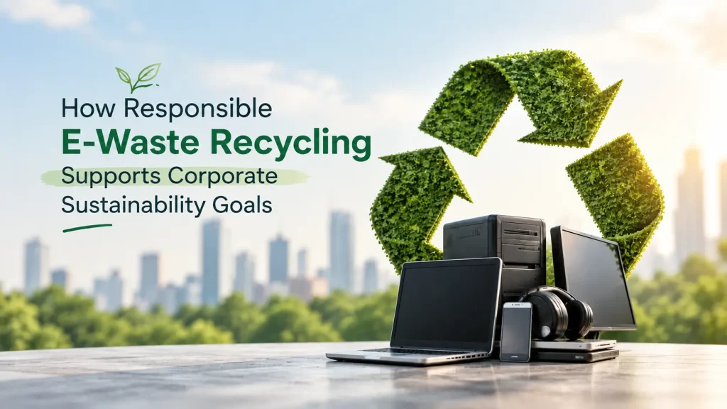 How Responsible E-Waste Recycling Supports Corporate Sustainability Goals