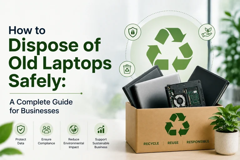 How to Dispose of Old Laptops Safely: A Complete Guide for Businesses
