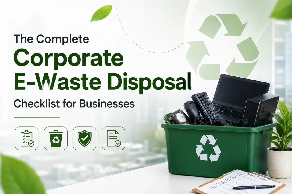 The Complete Corporate E-Waste Disposal Checklist for Businesses